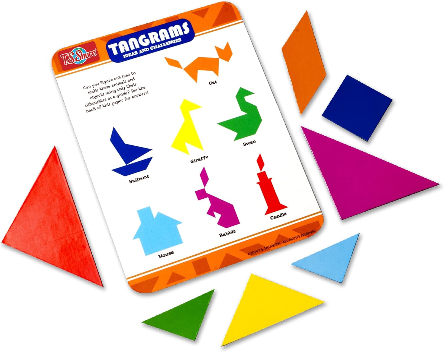 BENDON TANGRAMS MAGNET SET