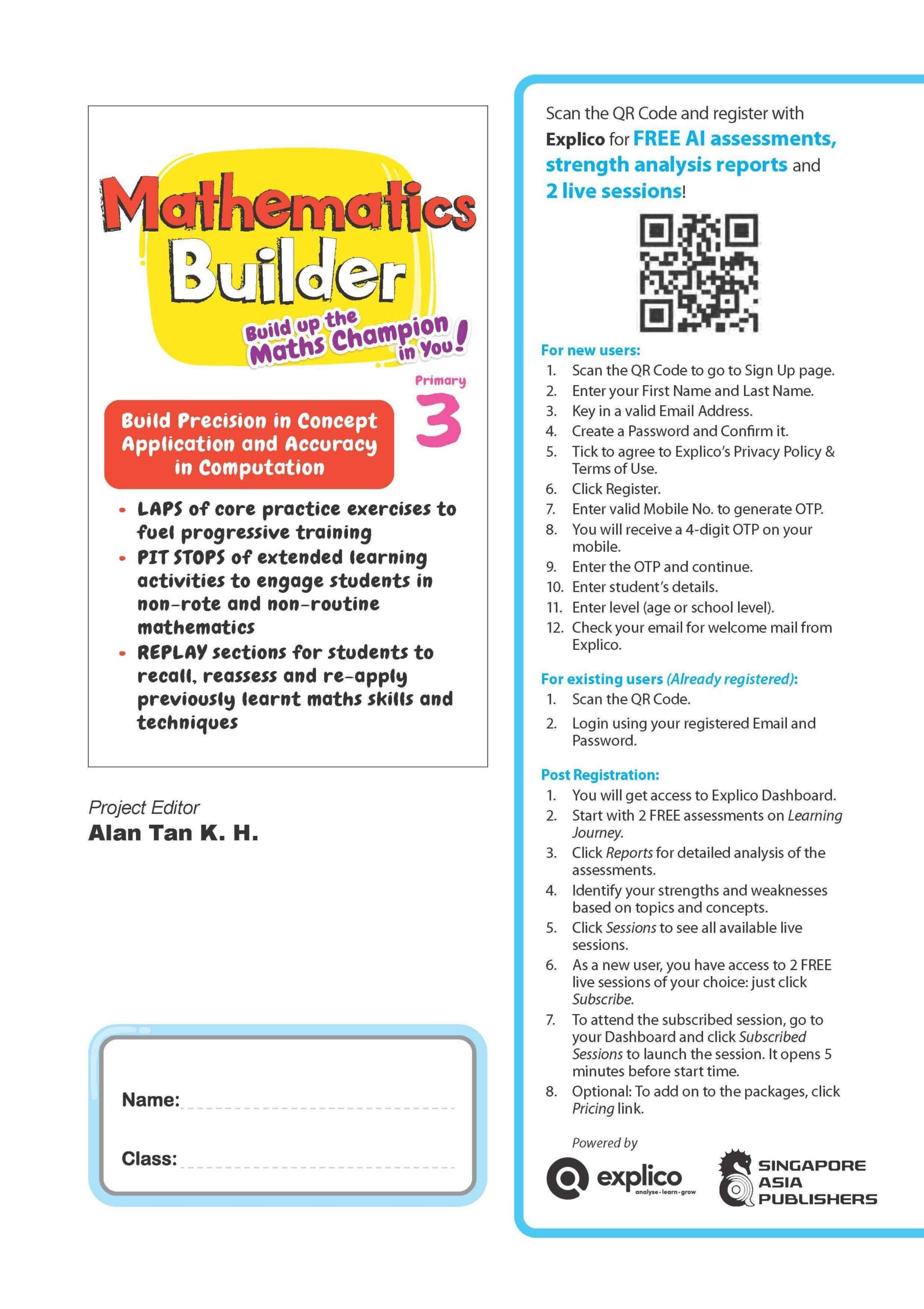 Mathematics Builder Primary 3
