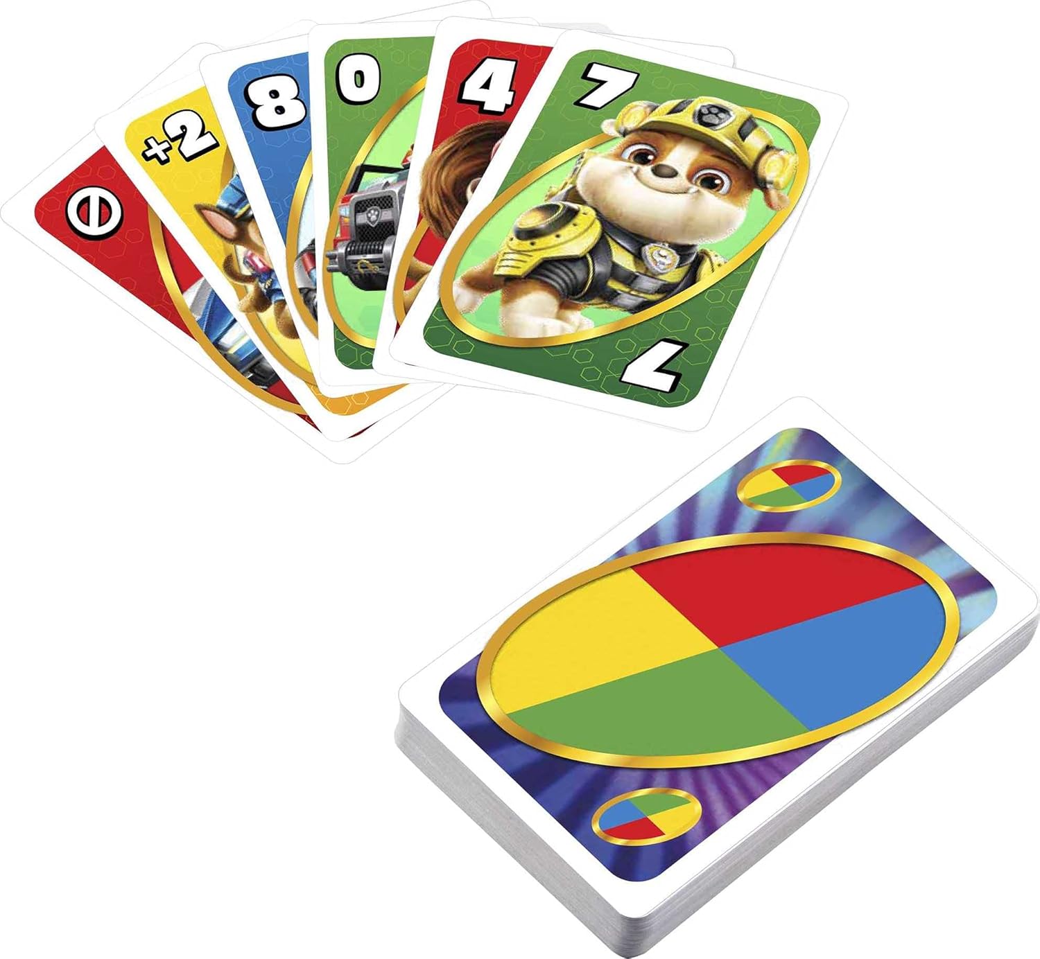 MATTEL UNO JUNIOR PAW PATROL THE MOVIE CARD GAME