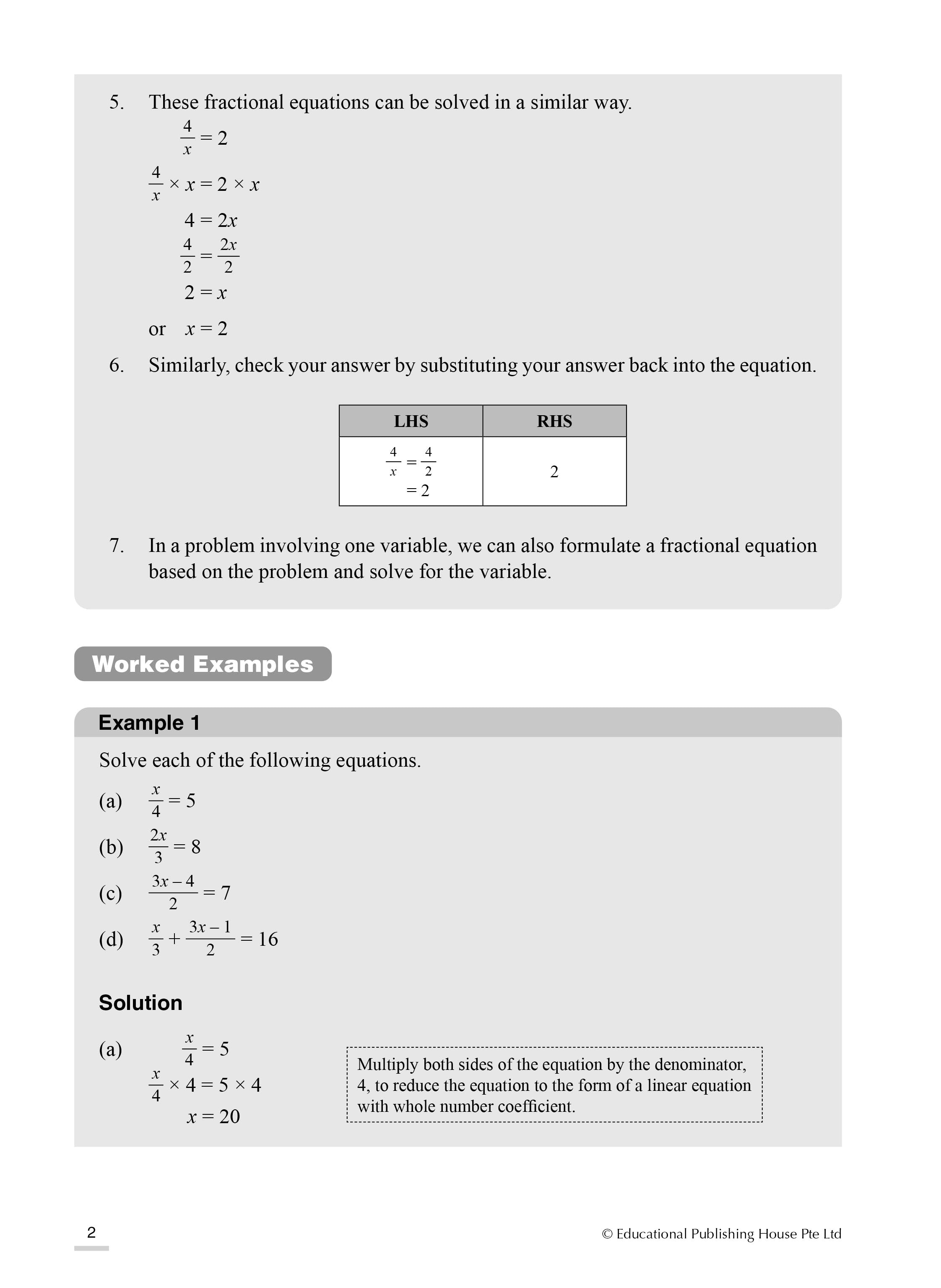Secondary 4 NT/G1 Maths Topical Revision