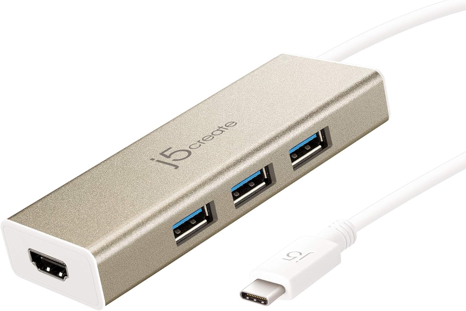 J5Create JCH451 USB 3.1 Type-C 3-Port Hub with 4K HDMI
