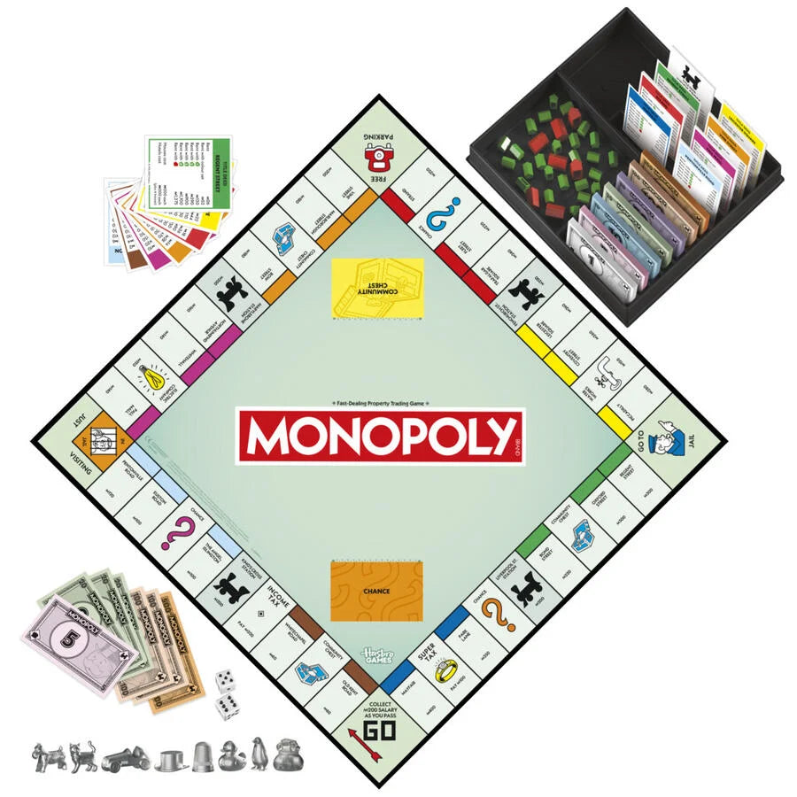 HASBRO MONOPOLY THE CLASSIC BOARD GAME