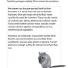 Pre-primary English Comprehension Cloze and Creative Writing