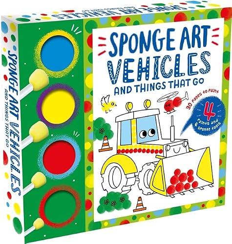 Sponge Art Vehicles and Things That Go