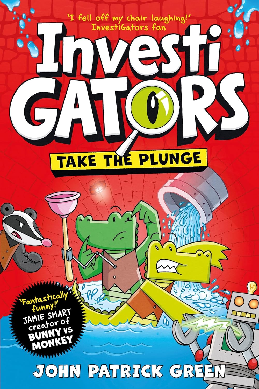 Investigators 02: Take the Plunge - A Laugh-Out-Loud Comic Book Adventure! (Paperback)