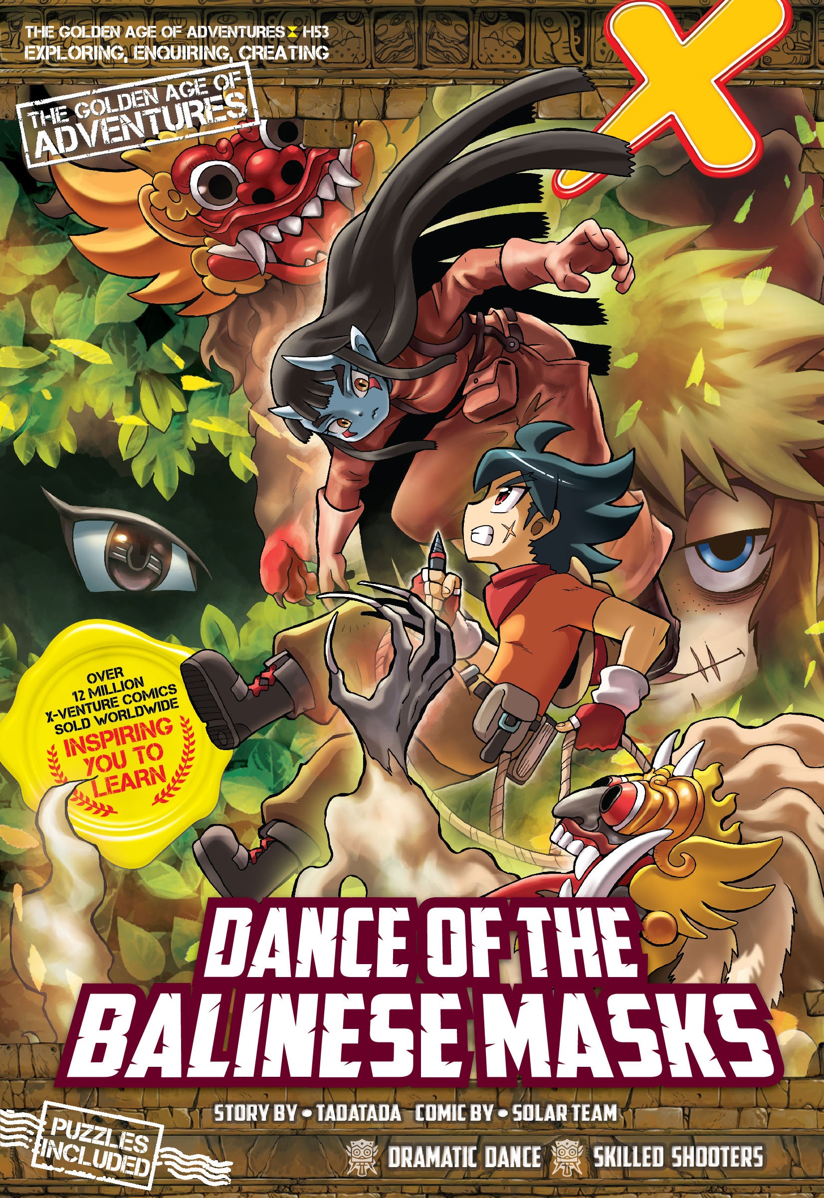 X-Venture The Golden Age Of Adventures 53: Dance of the Balinese Masks