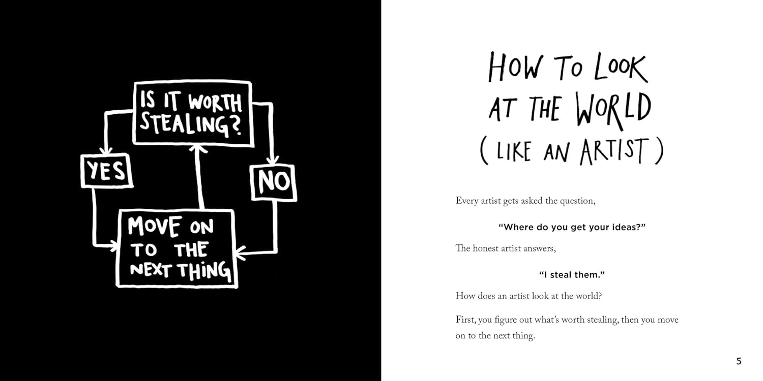 Steal Like an Artist: 10 Things Nobody Told You About Being Creative