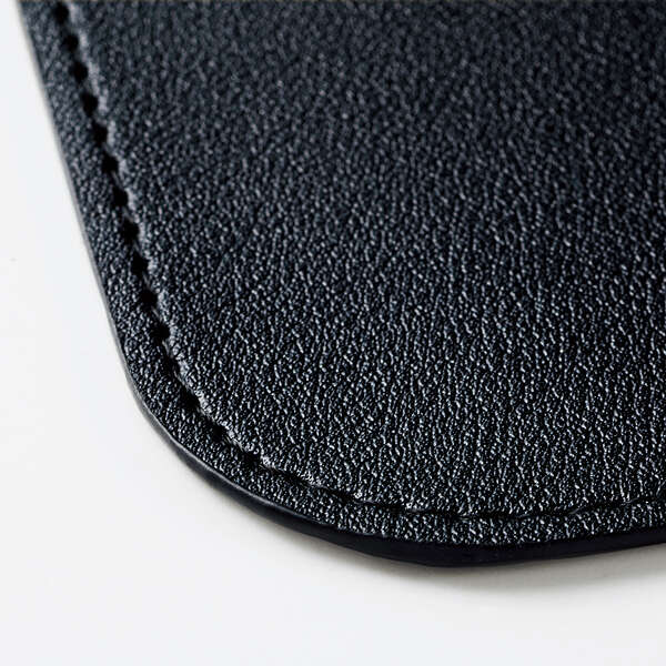 Elecom Large Leather Mouse Pad Black