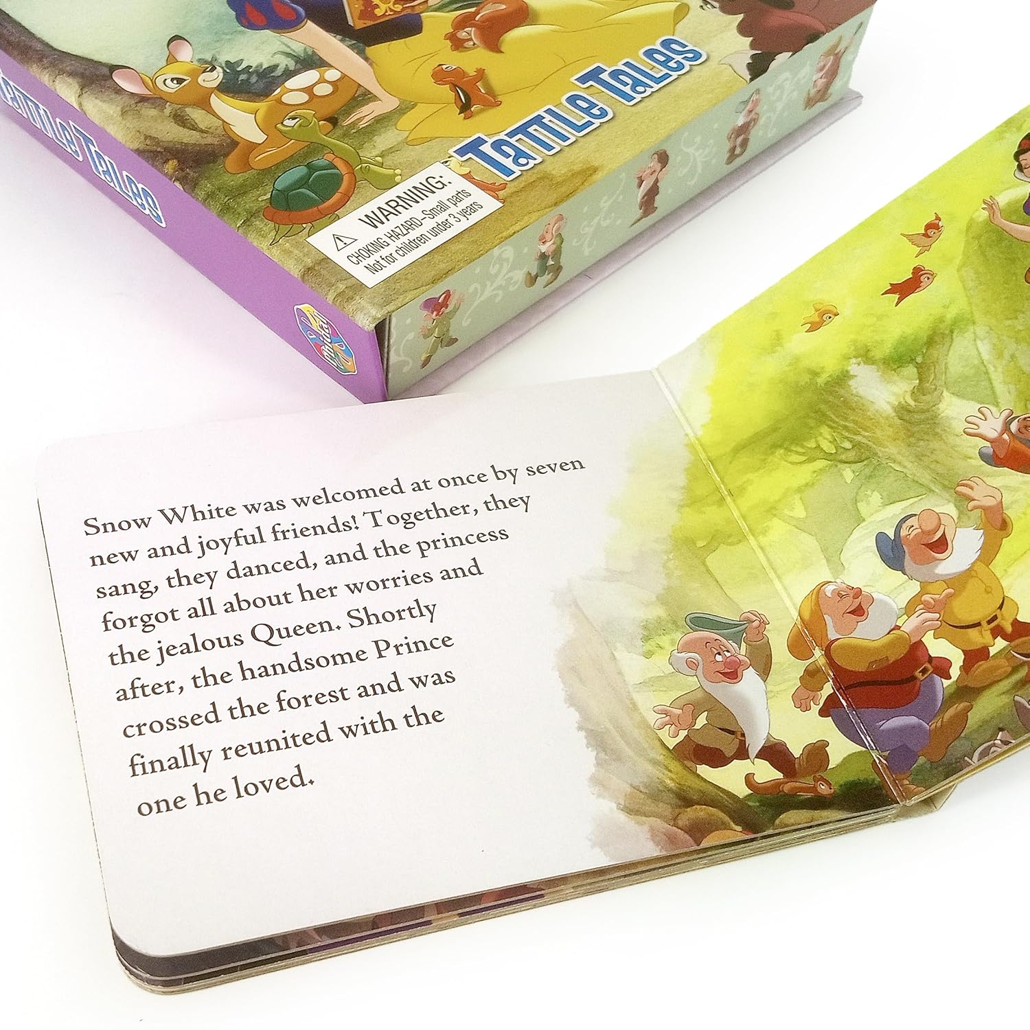 Disney Snow White Tattle Tales (Board Book – Picture Book)