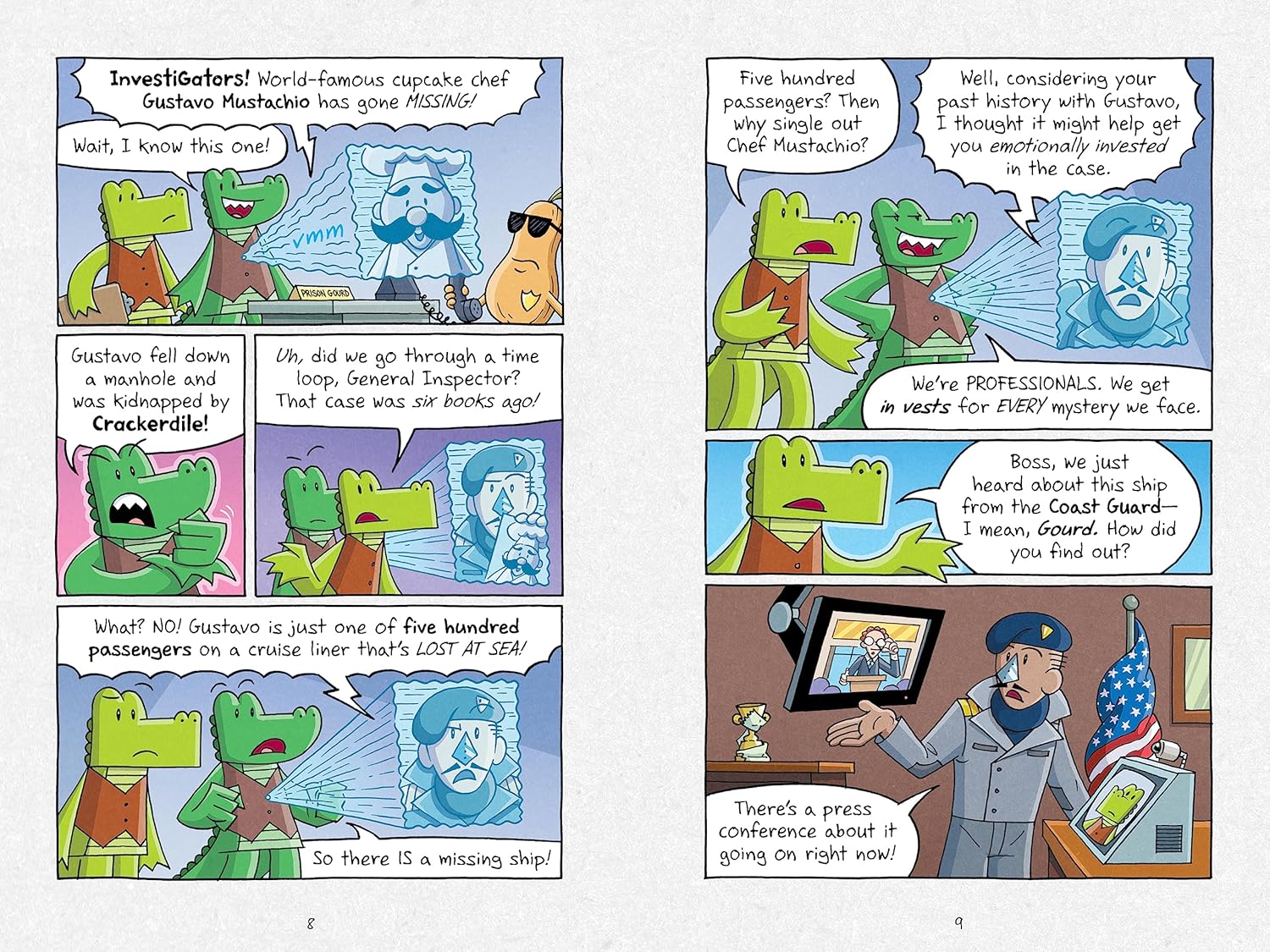 Investigators #7: All Tide Up A Laugh-Out-Loud Comic Book Adventure!