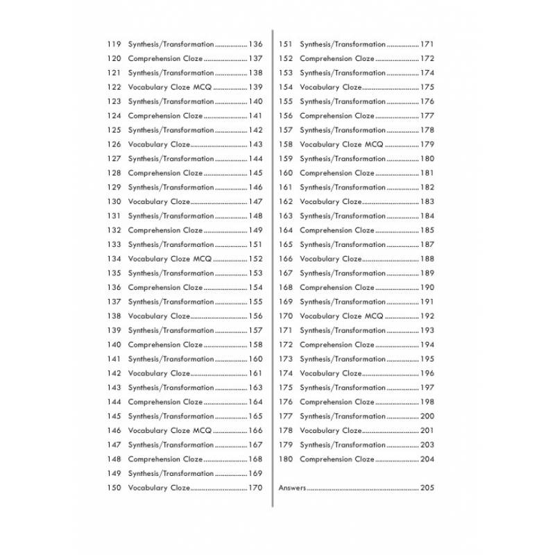 How to Score Synthesis/Transformation Comprehension Cloze Vocabulary Cloze 2