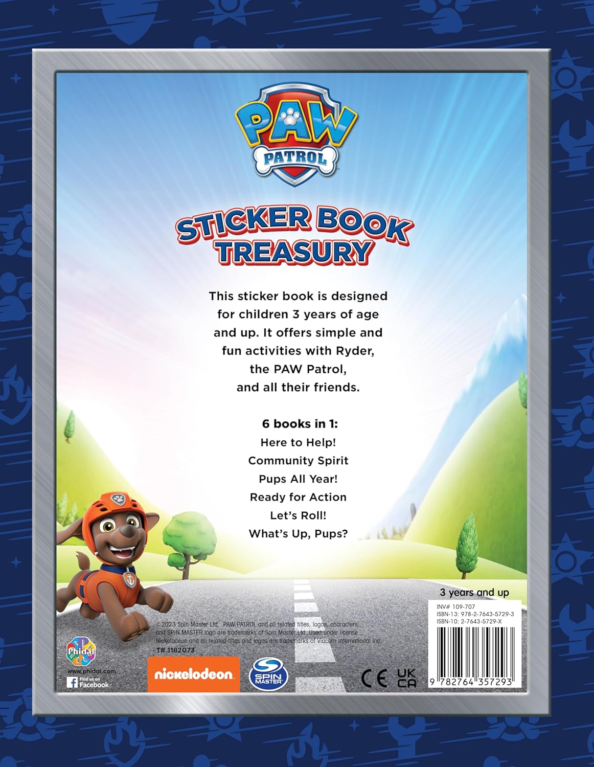 Paw Patrol Sticker Book Treasury