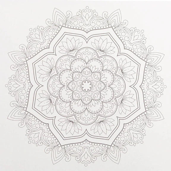 Go-mandala Art: Peace Colouring (Paperback)