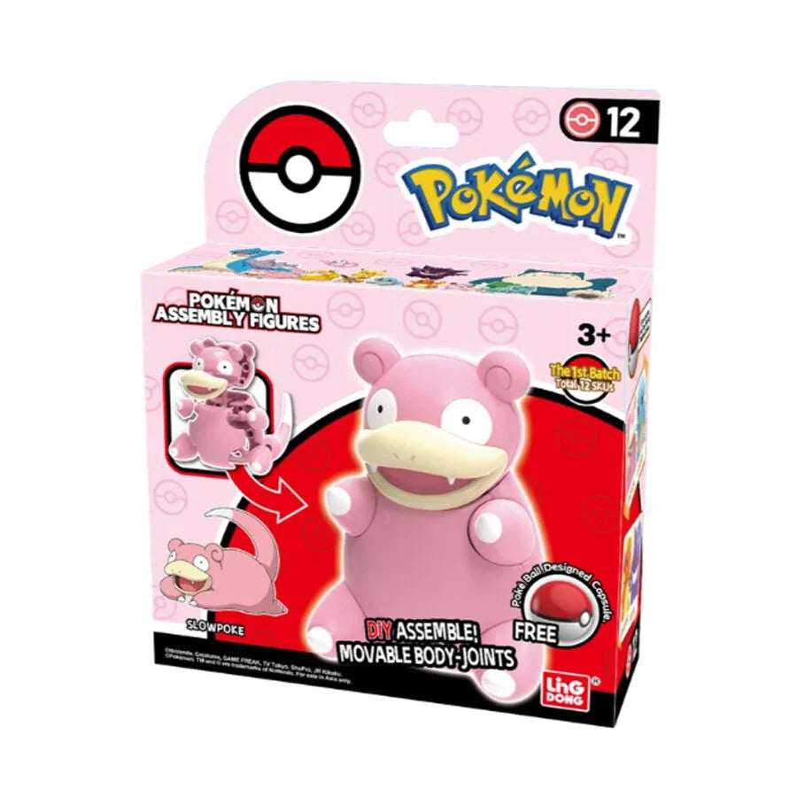 POKEMON ASSEMBLY FIGURES SLOWPOKE
