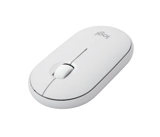 Logitech Pebble Bluetooth Mouse 2 M350s Tonal White
