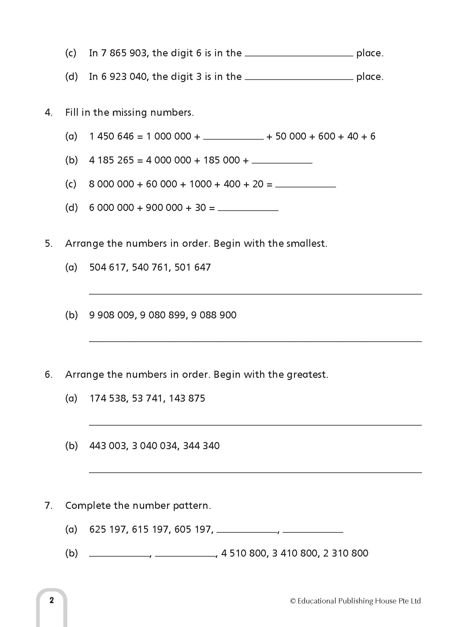 P5 Intensive Maths Drills