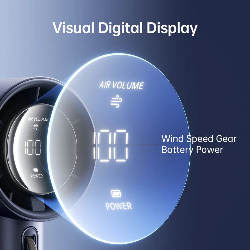 Jisulife FA53 Pro 1 ABS 3600mah Handheld Fan - Blue