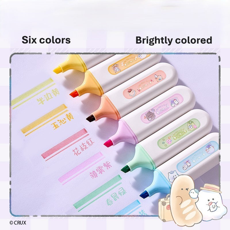Obakenu Highlighter 6Pc 015