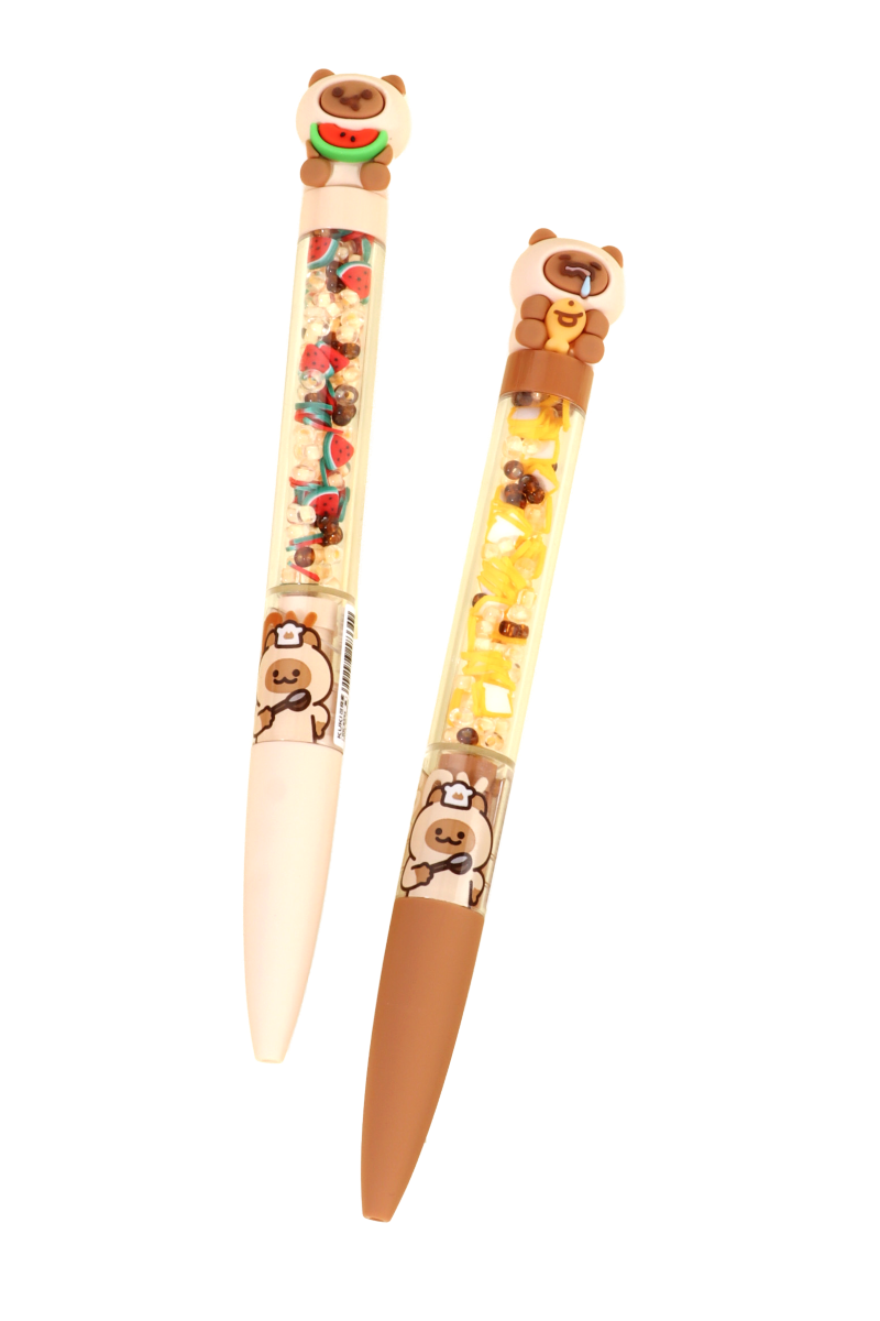 0.4mm Doggy Cat Bead Gel Pen – Assorted Design