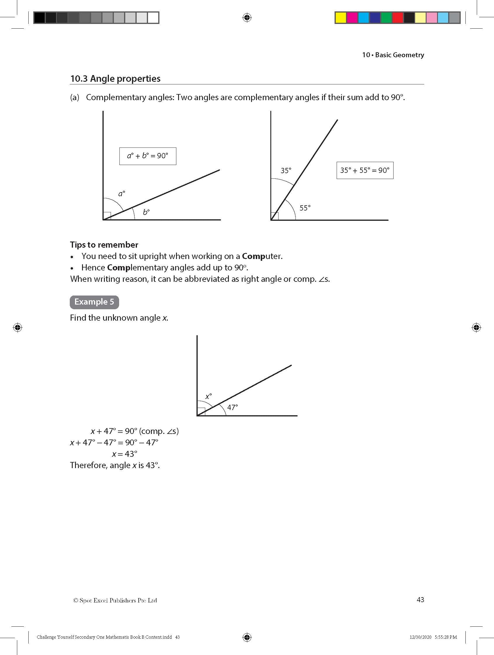 Secondary 1 Challenge Yourself Mathematics Book B