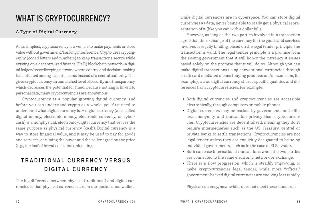Cryptocurrency 101: From Blockchain And Bitcoin To Altcoins And Cryptocurrency Exchanges, Your Essential Guide To Understanding, Acquiring, And Using Cryptocurrency (Adams 101 Series) – Hardcover