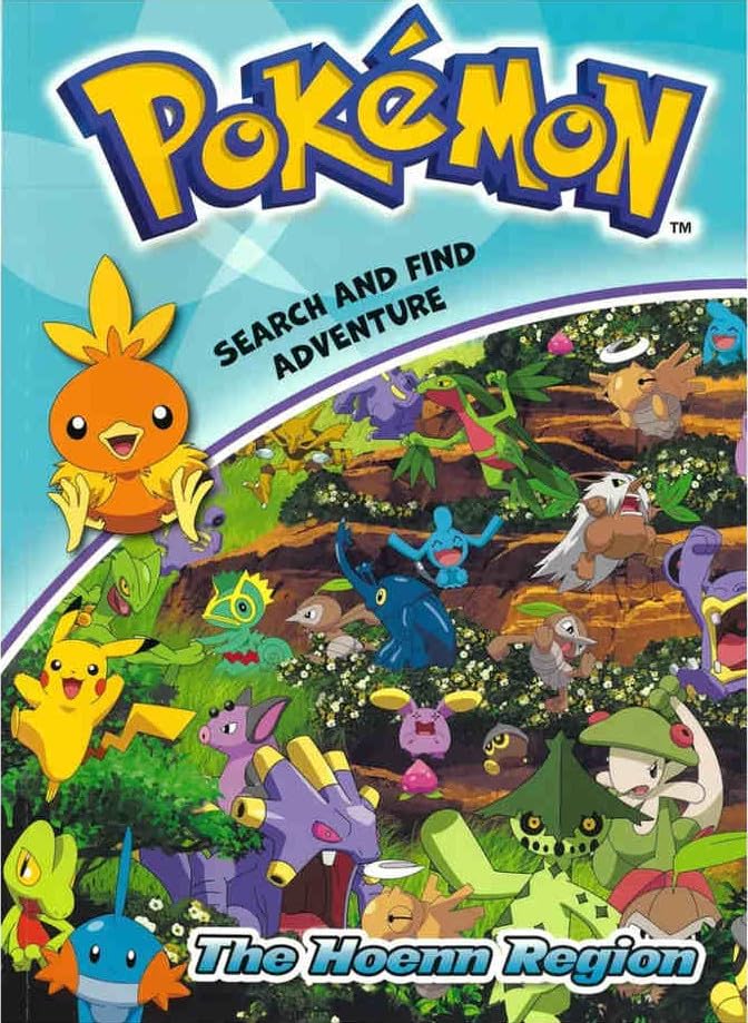 Pokemon Search And Find Adventure: The Hoenn Region (Paperback)