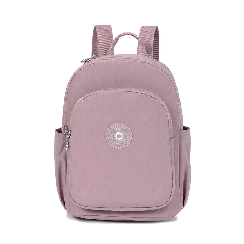 Casual Multi-Pocket Nylon Backpack – 4 Assorted Colours