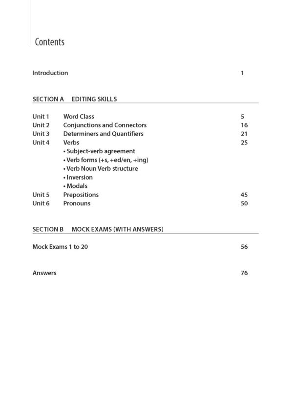 Key Guide O-Level English Mastering Editing