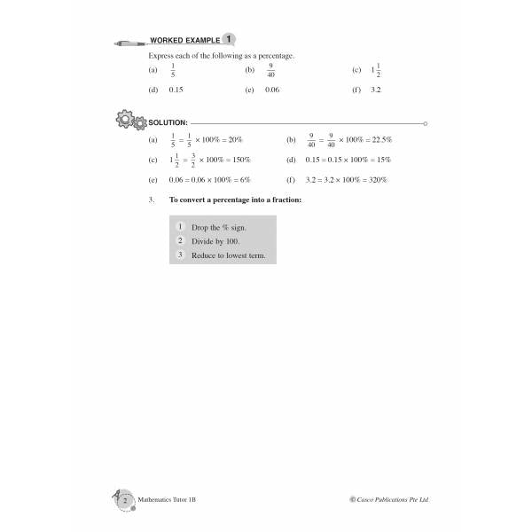 Secondary 1B Mathematics Tutor (G2)