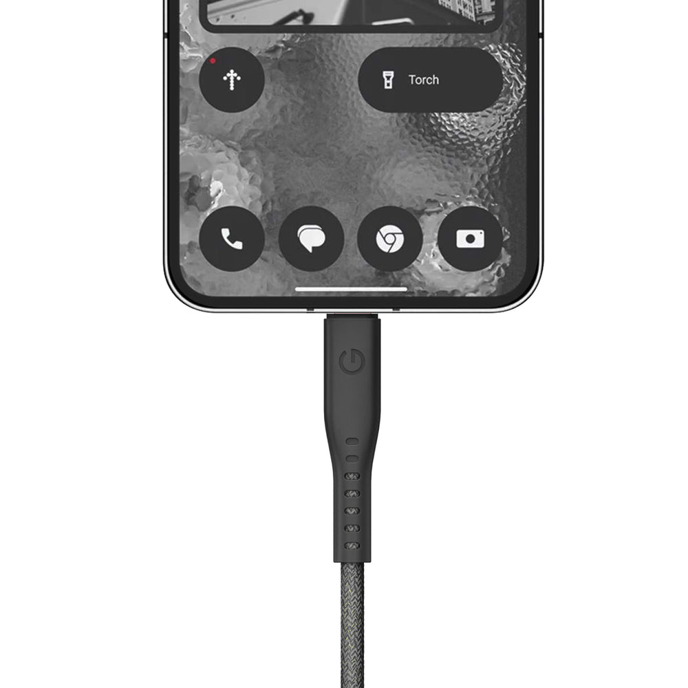 Energea Flow USB-C to USB-C Cable 1.5m Bk