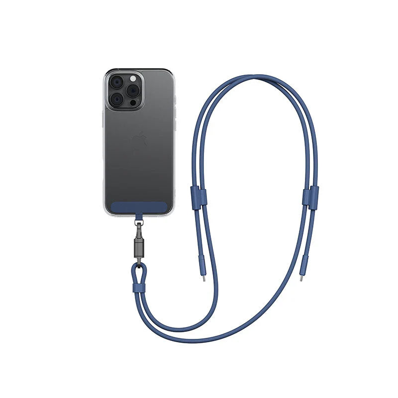 Energea Lasso Lanyard C-C Cable - Blue