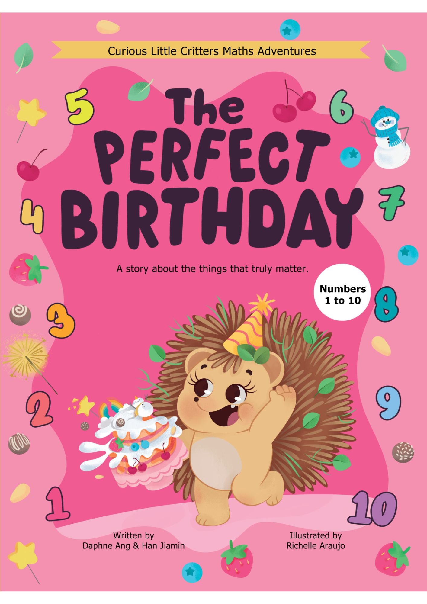 Maths Storybook: The Perfect Birthday - Numbers 1 to 10 (3-6yo)