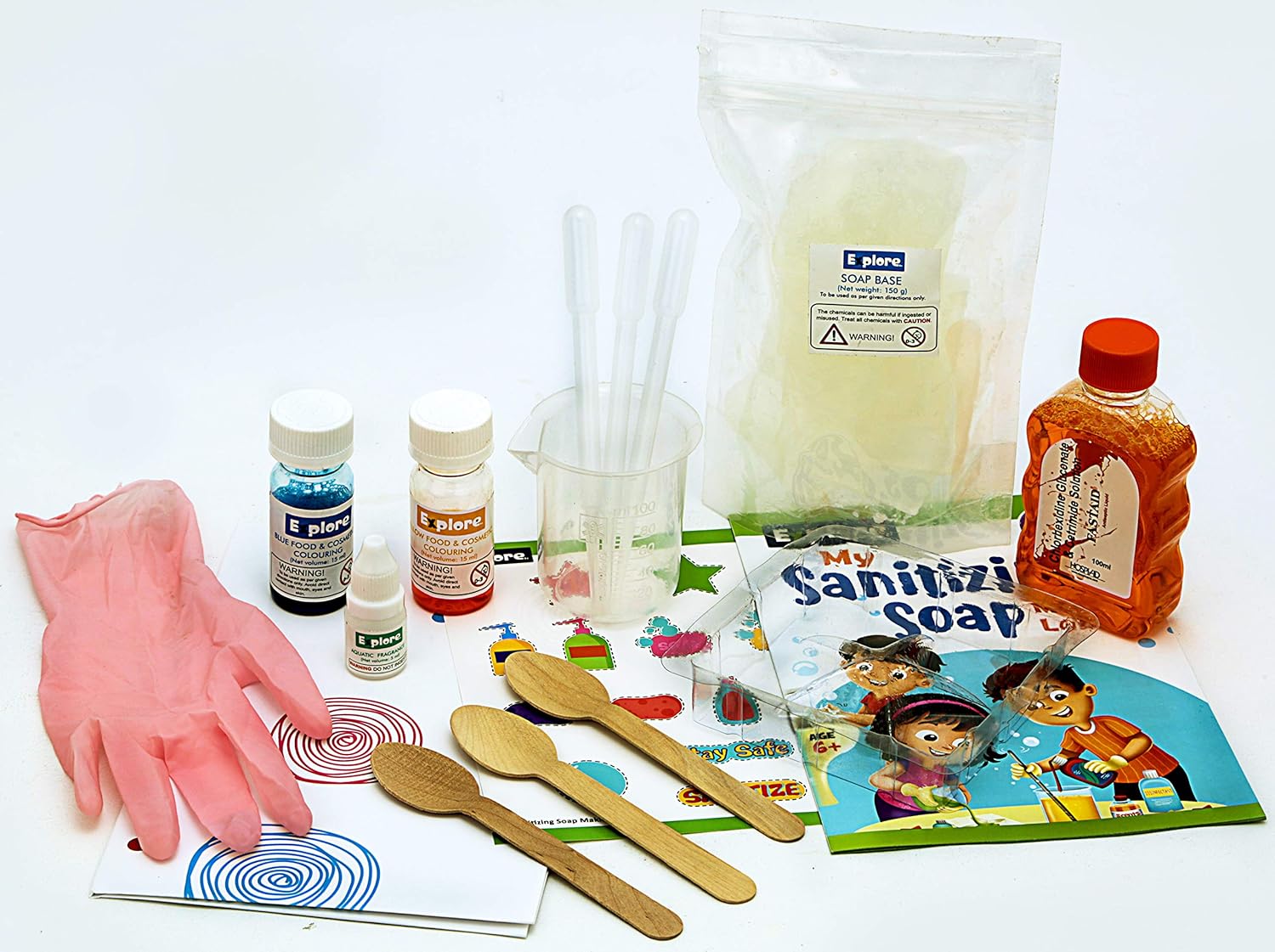 EXPLORE STEM MY SANITIZING SOAP MAKING LAB