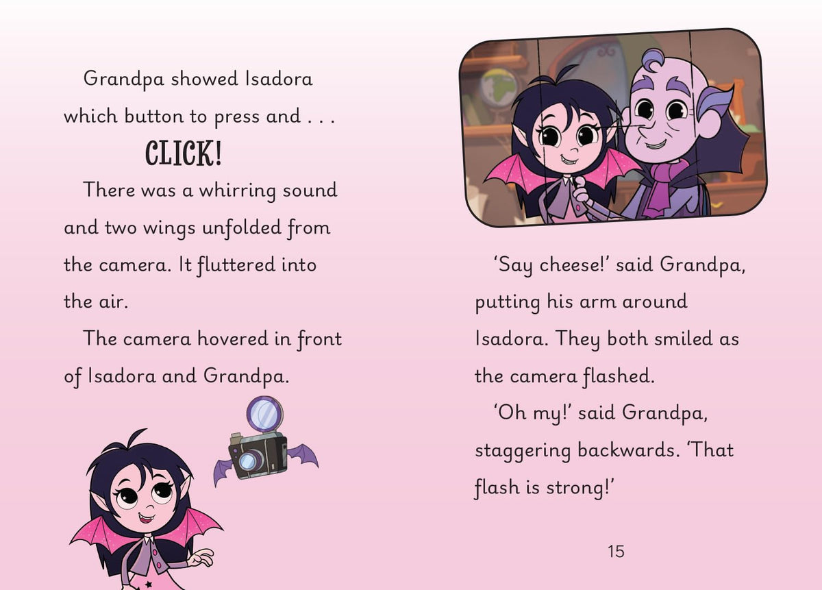 Isadora Moon: Grandpa Makes Magic (Half Vampire, Half Fairy, An Exciting Early Reader Based On The Top Rated Animated TV Series, From The World Of Harriet Muncaster) (Isadora Moon: TV Tie In Range) Paperback