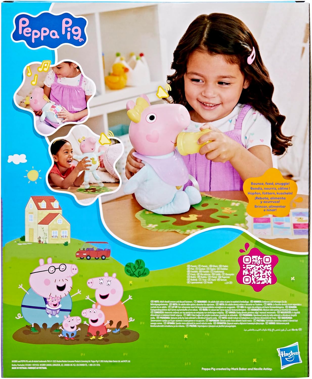 HASBRO PEPPA PIG OINKS & SNUGGLES EVIE
