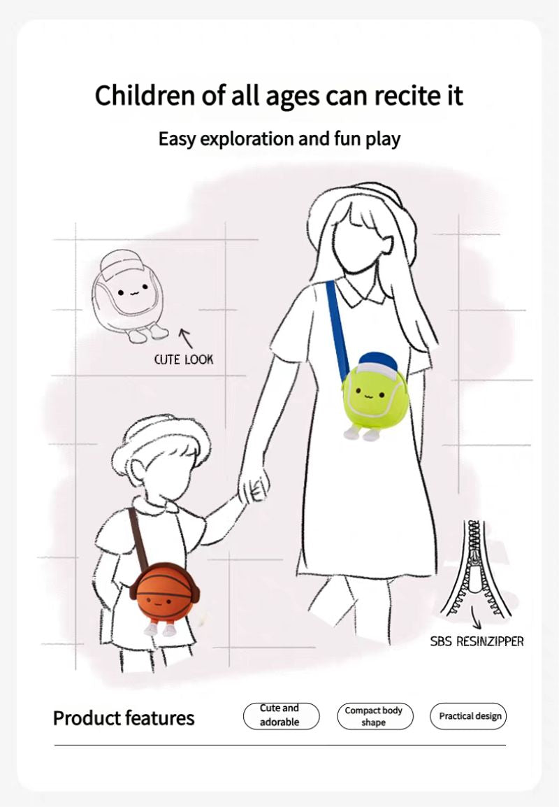 KID SLING BAG TENNIS BALL