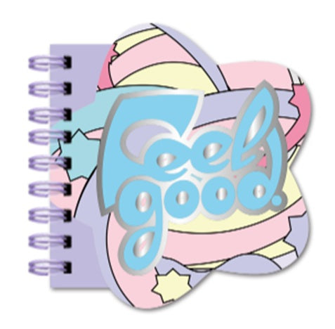 Assorted A6 Spiral Notebook 60S - Star Design