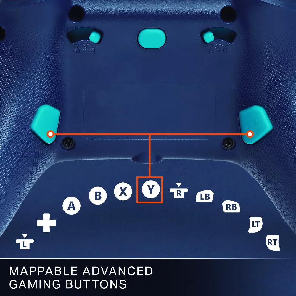 PowerA Advantage Wired Controller for Xbox Series X|S - Blue Wave