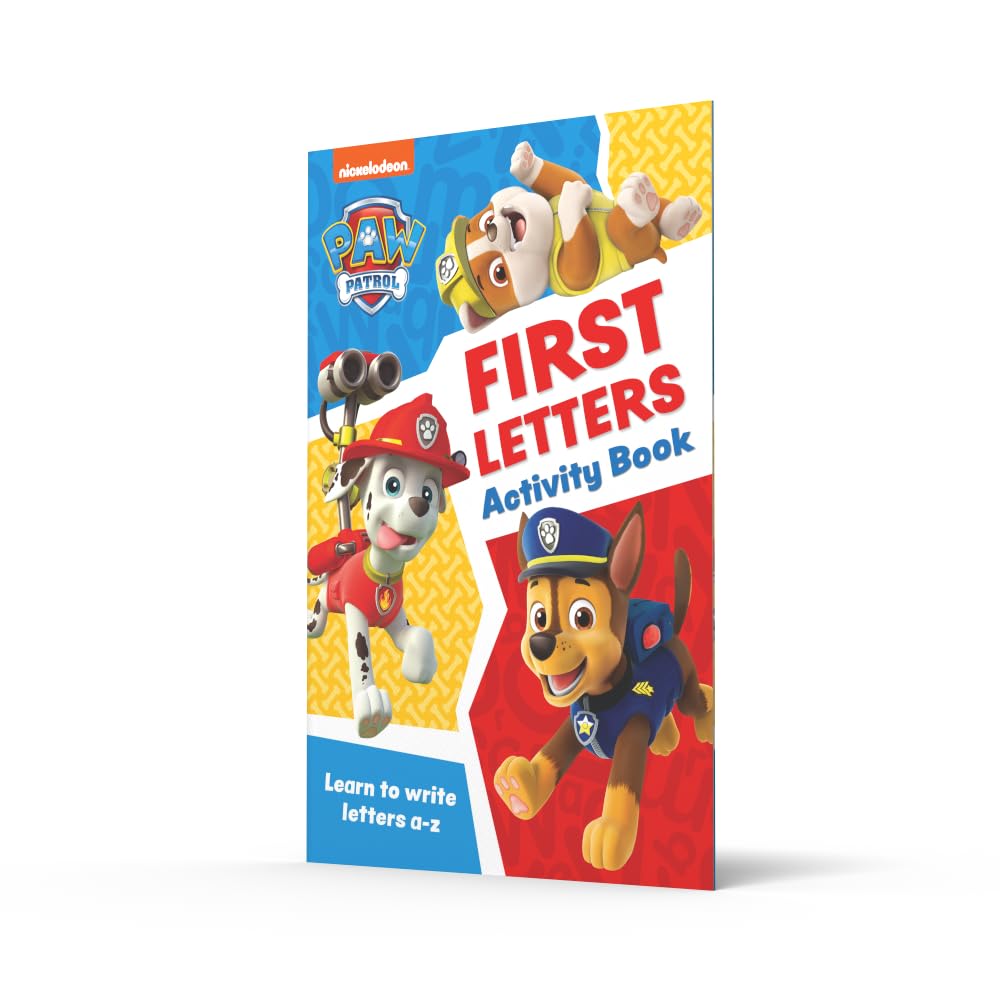 Paw Patrol First Letters Activity Book