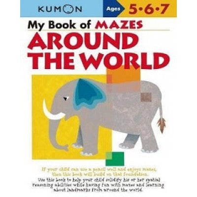 Kumon: K2 My Book Of Mazes: Around The World