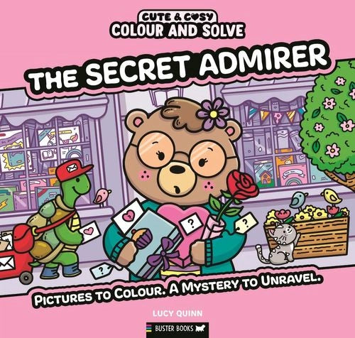 Colour and Solve: The Secret Admirer (Paperback)