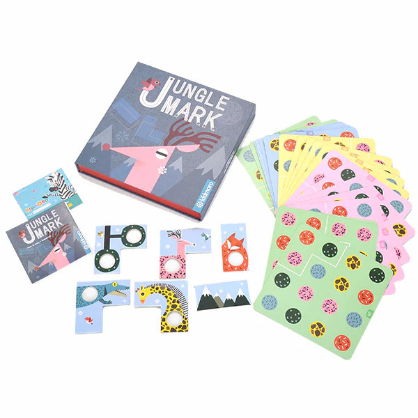 KIDMORO JUNGLE MARK EDUCATIONAL BOARD GAME