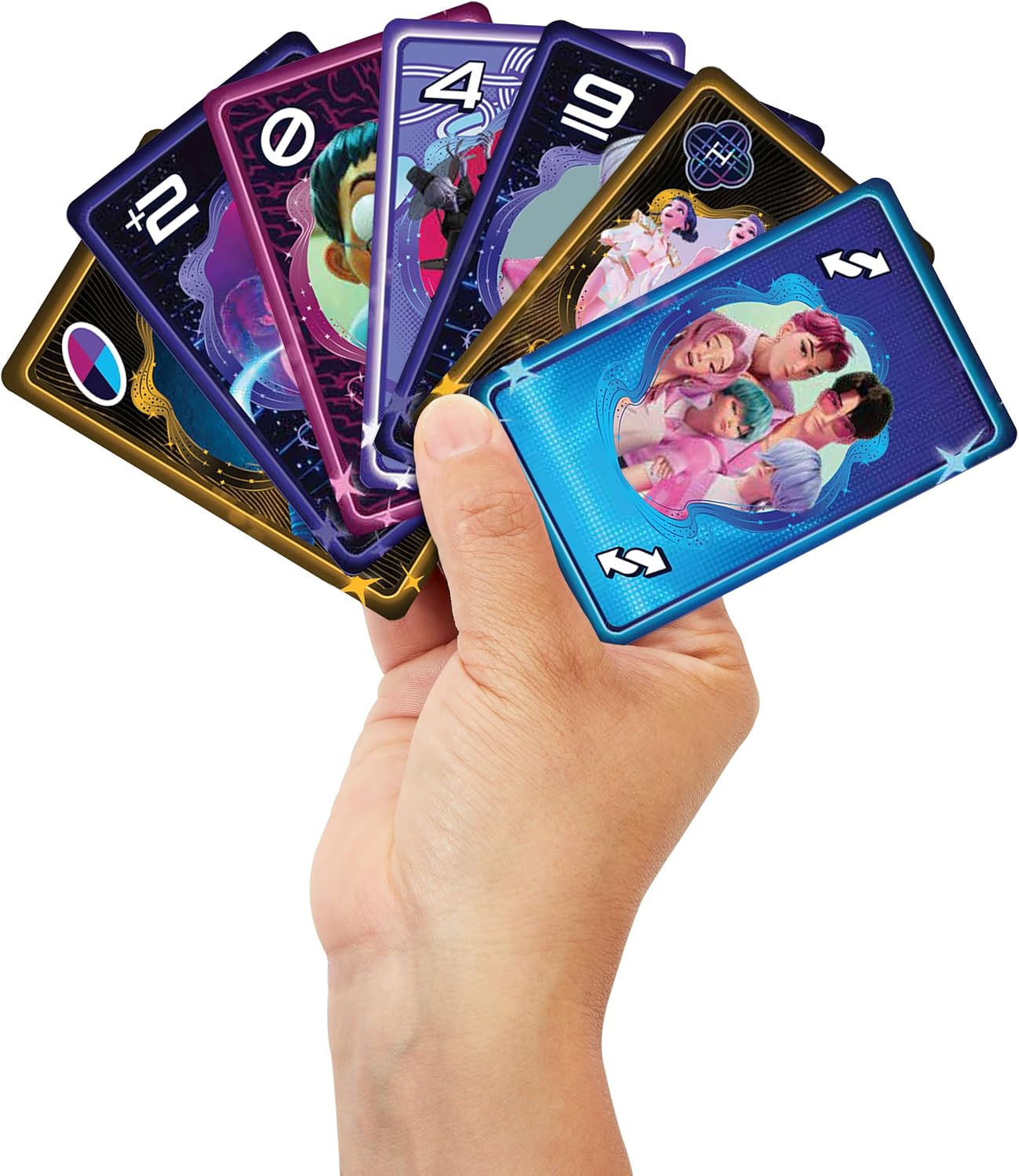 MATTEL UNO ROSEBAY KPOP DEMON HUNTERS CARD GAME