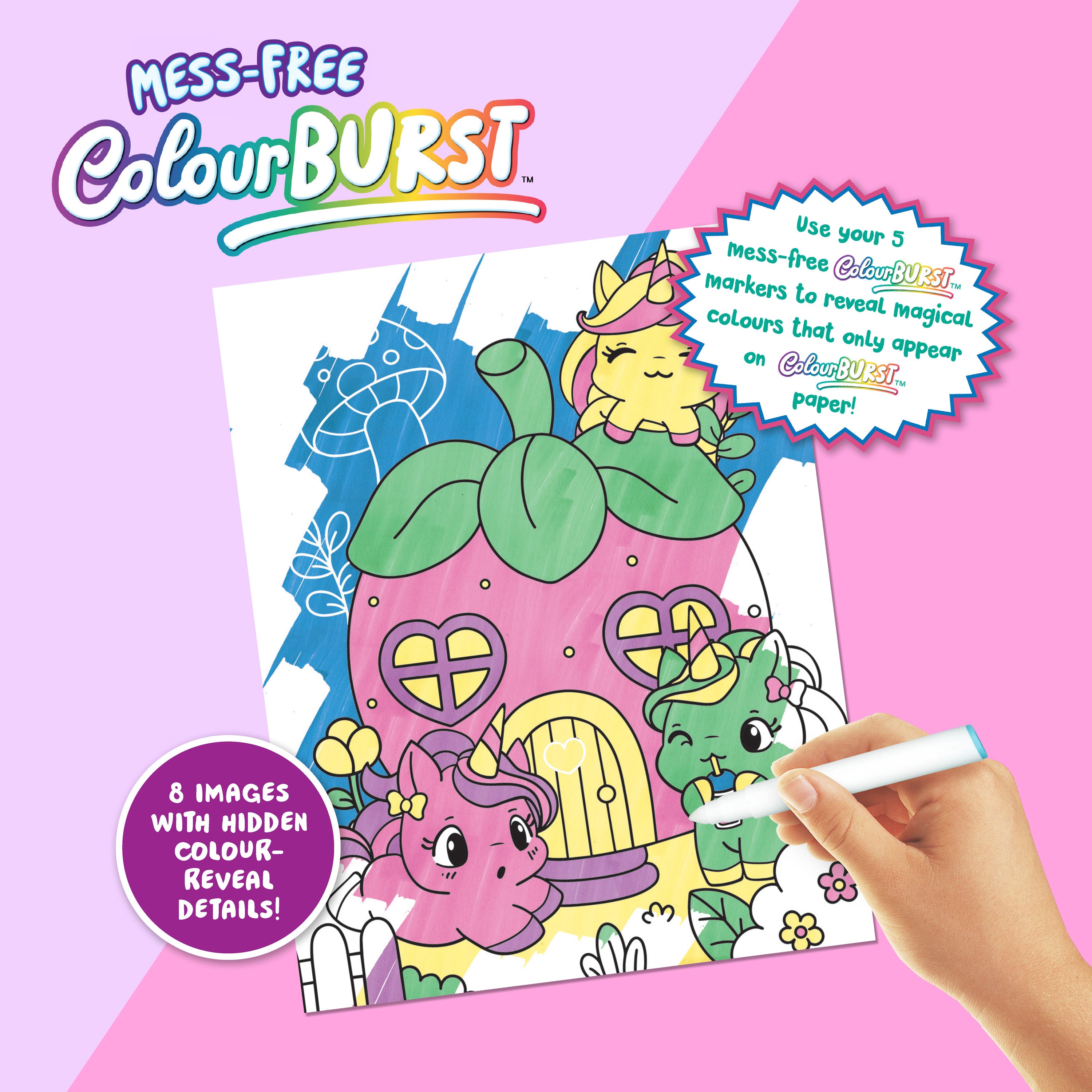   Inkredibles Colour Burst Unicorn Dreams
