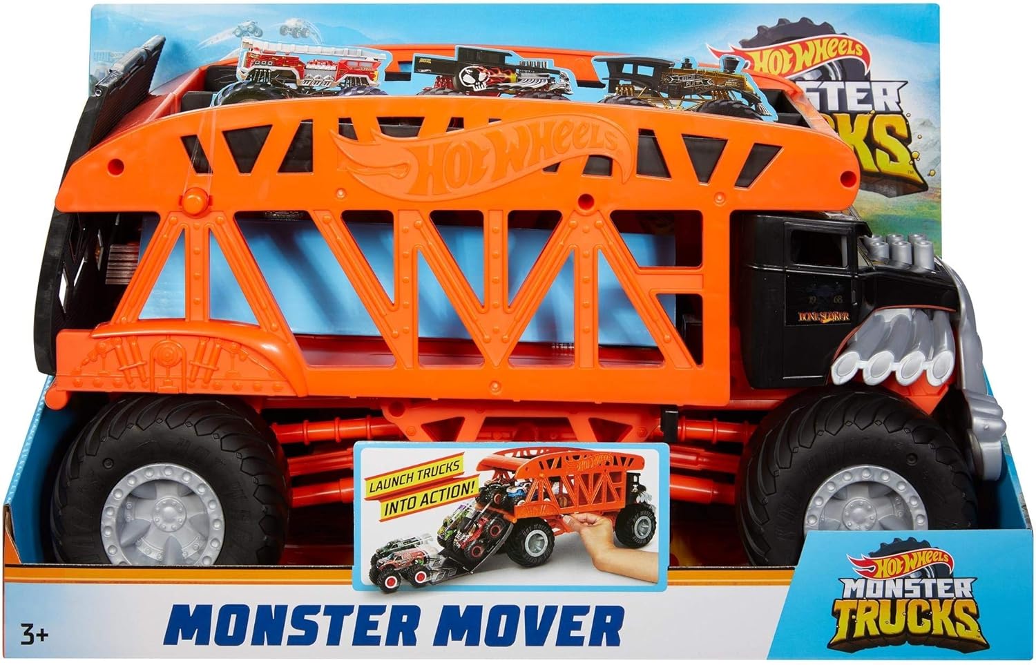 MATTEL HOT WHEELS MONSTER TRUCKS MONSTER MOVER