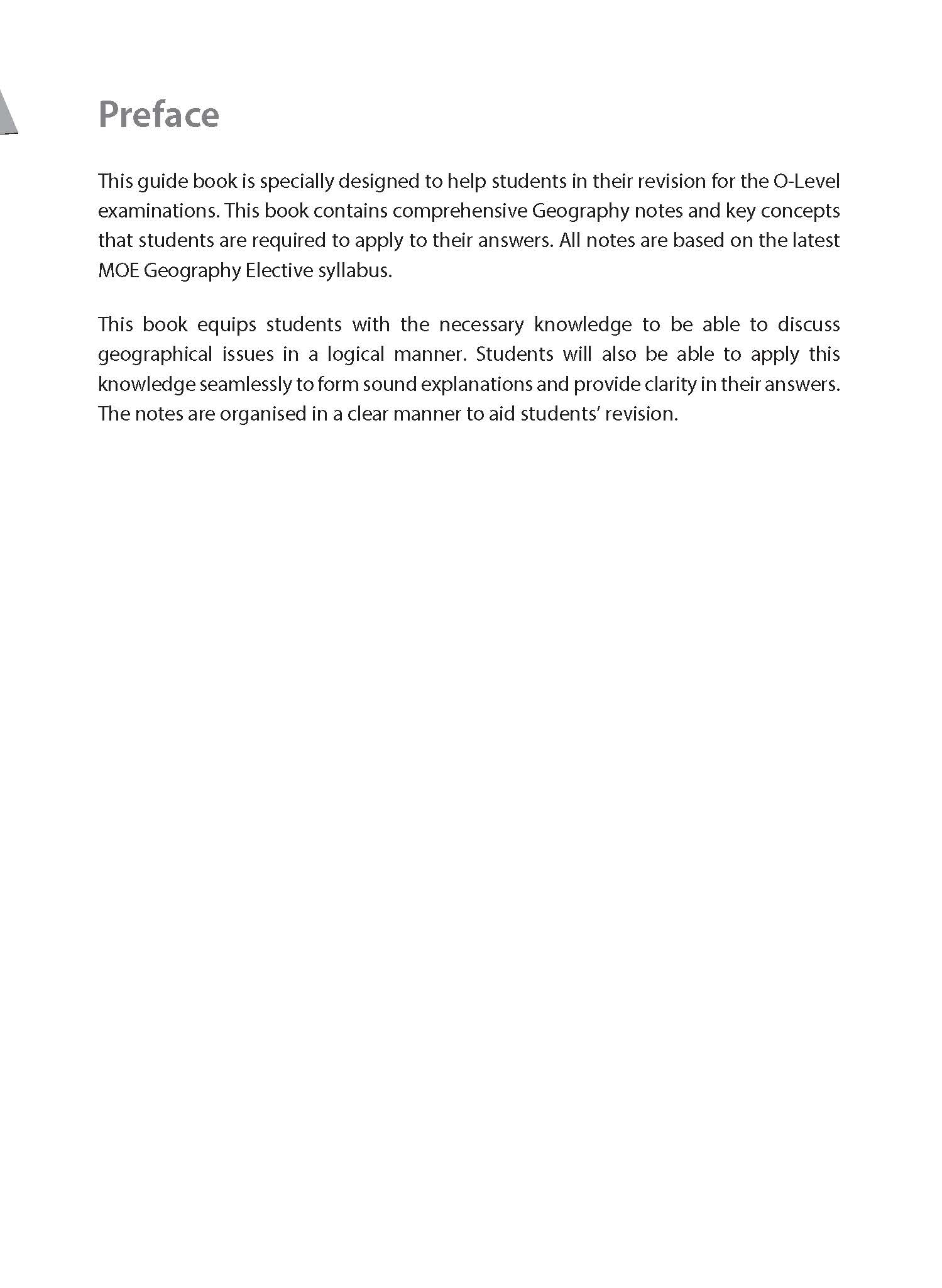Ace Your O-Level Geography Key Revision Notes 2nd Edition