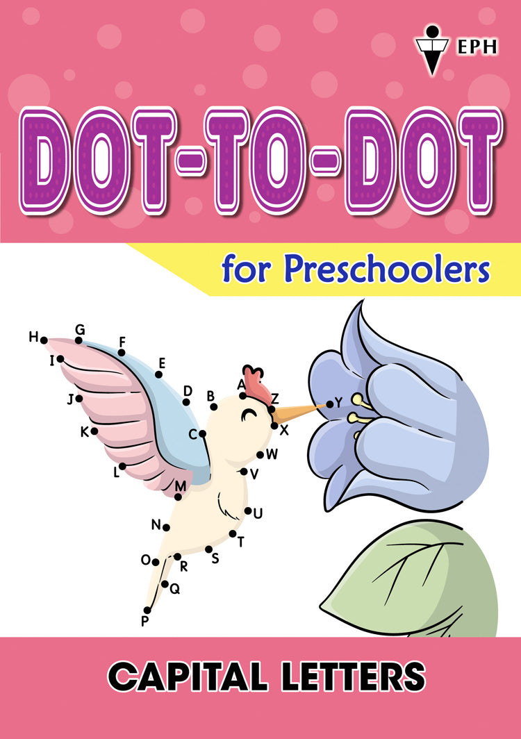 Nursery Dot-to-Dot for Preschoolers - Capital Letters