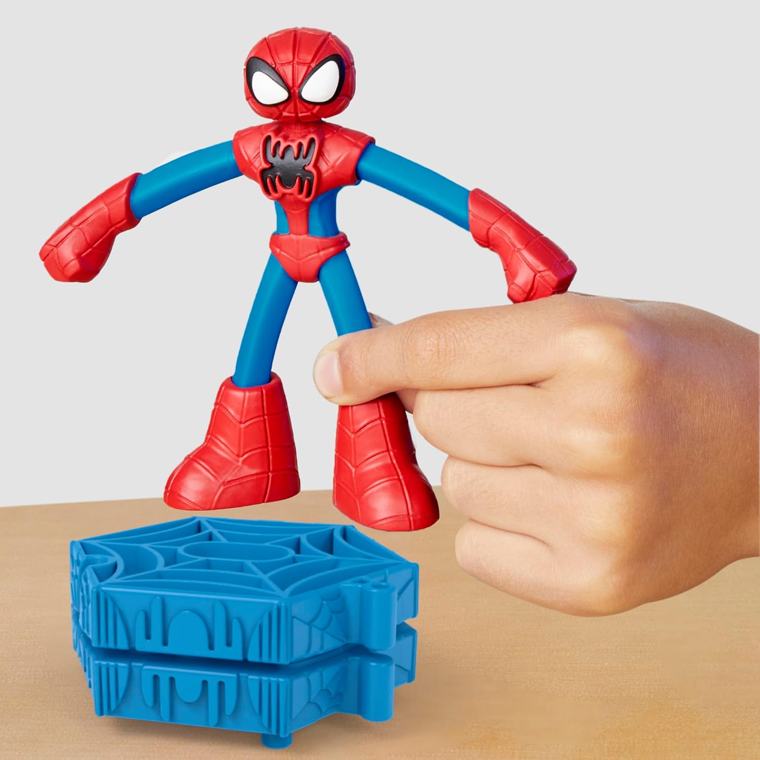 HASBRO PLAYDOH MARVEL SPIDERMAN LAUNCH & SLICE BATTLE PLAYSET