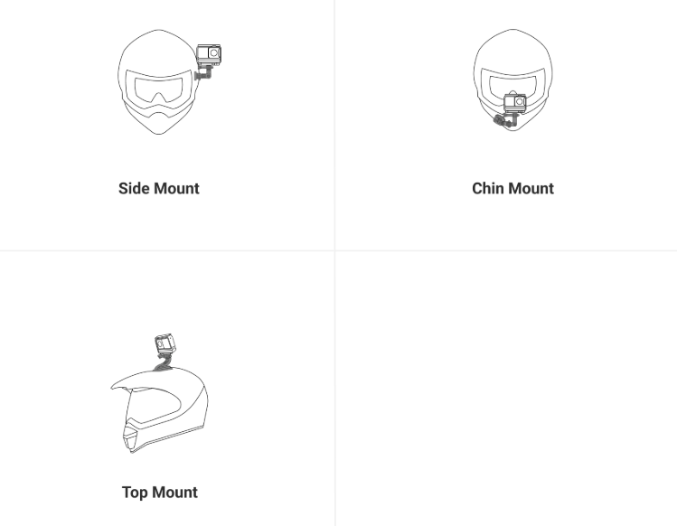 Insta360 Helmet Mount Kit