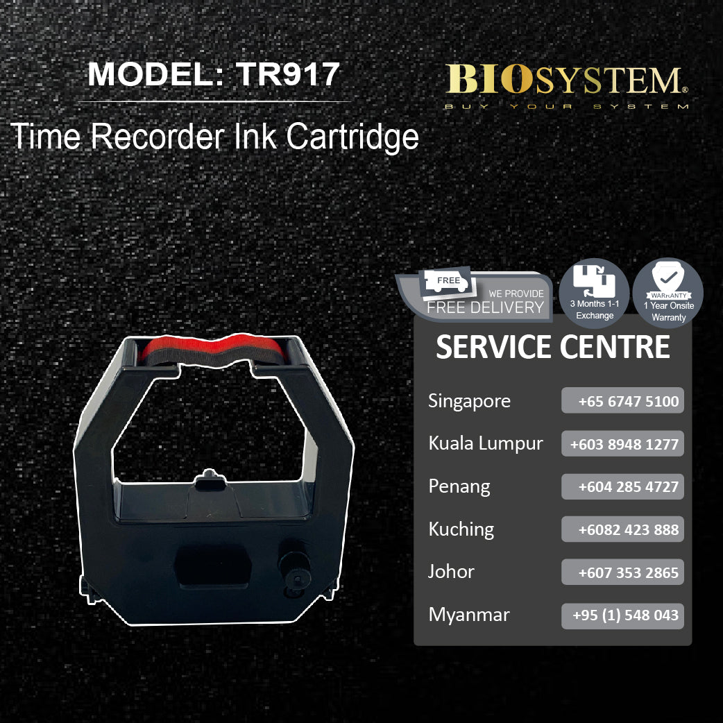 Time Recorder Ink Ribbon TR917